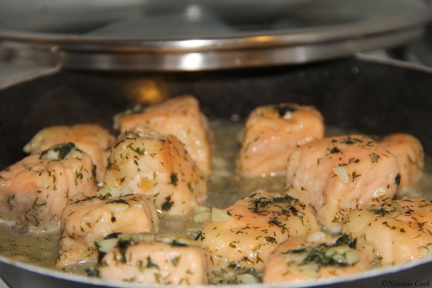 Saumon Poele a l'aneth