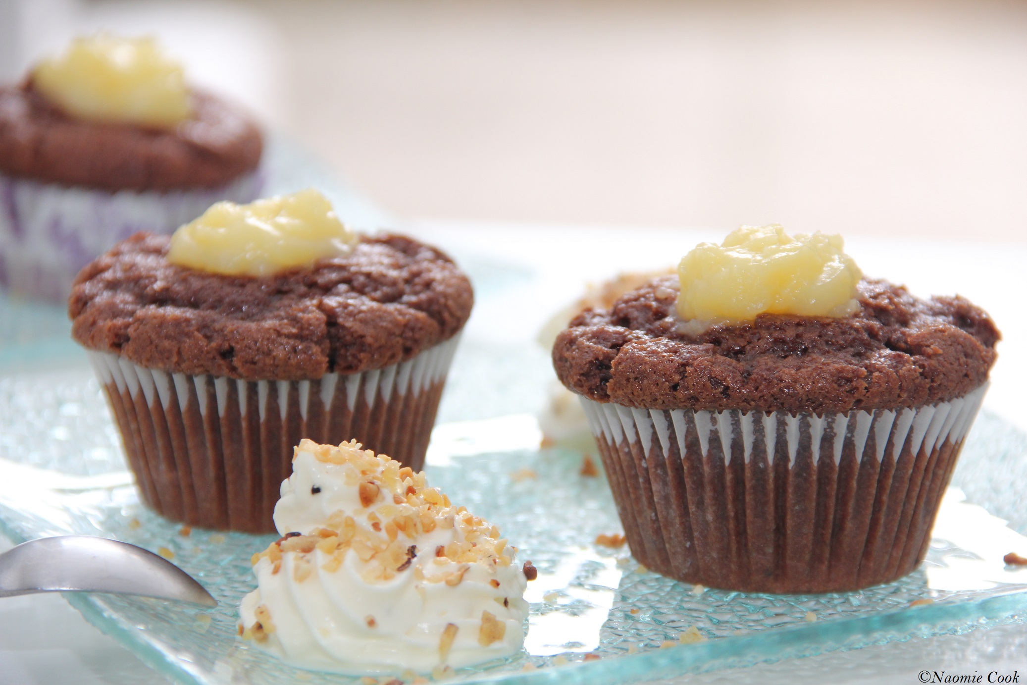 muffins chocolat coeur citron