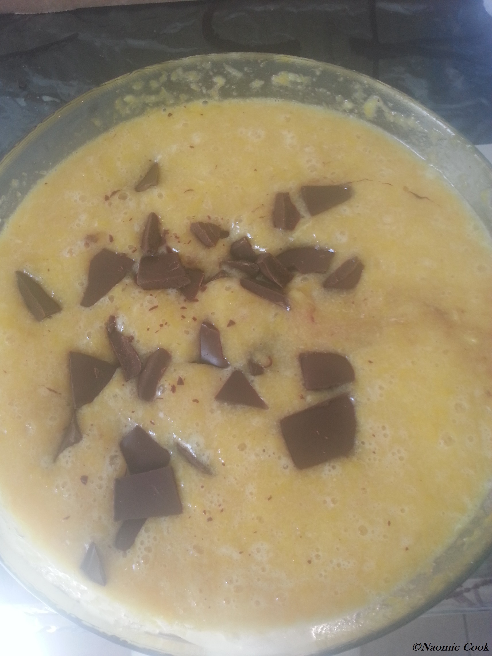 éclats de chocolat noir