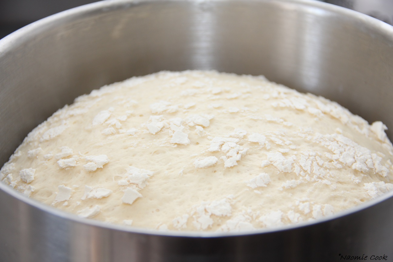 La pâte a bien levée