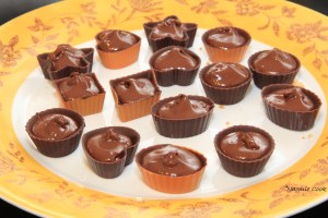 on remplit de pralin en crème